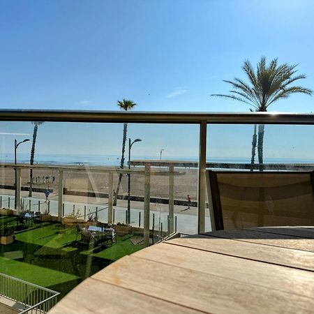 Primera Linea Playa Patacona, Valencia Exterior foto